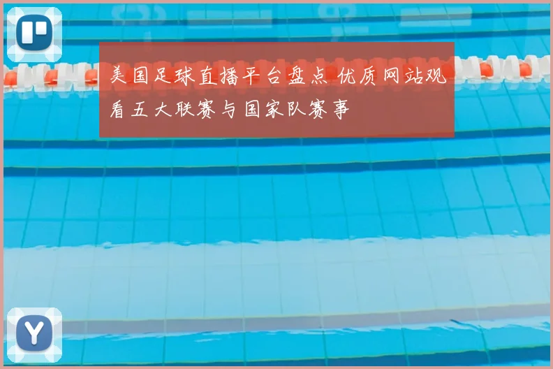 美国足球直播平台盘点 优质网站观看五大联赛与国家队赛事